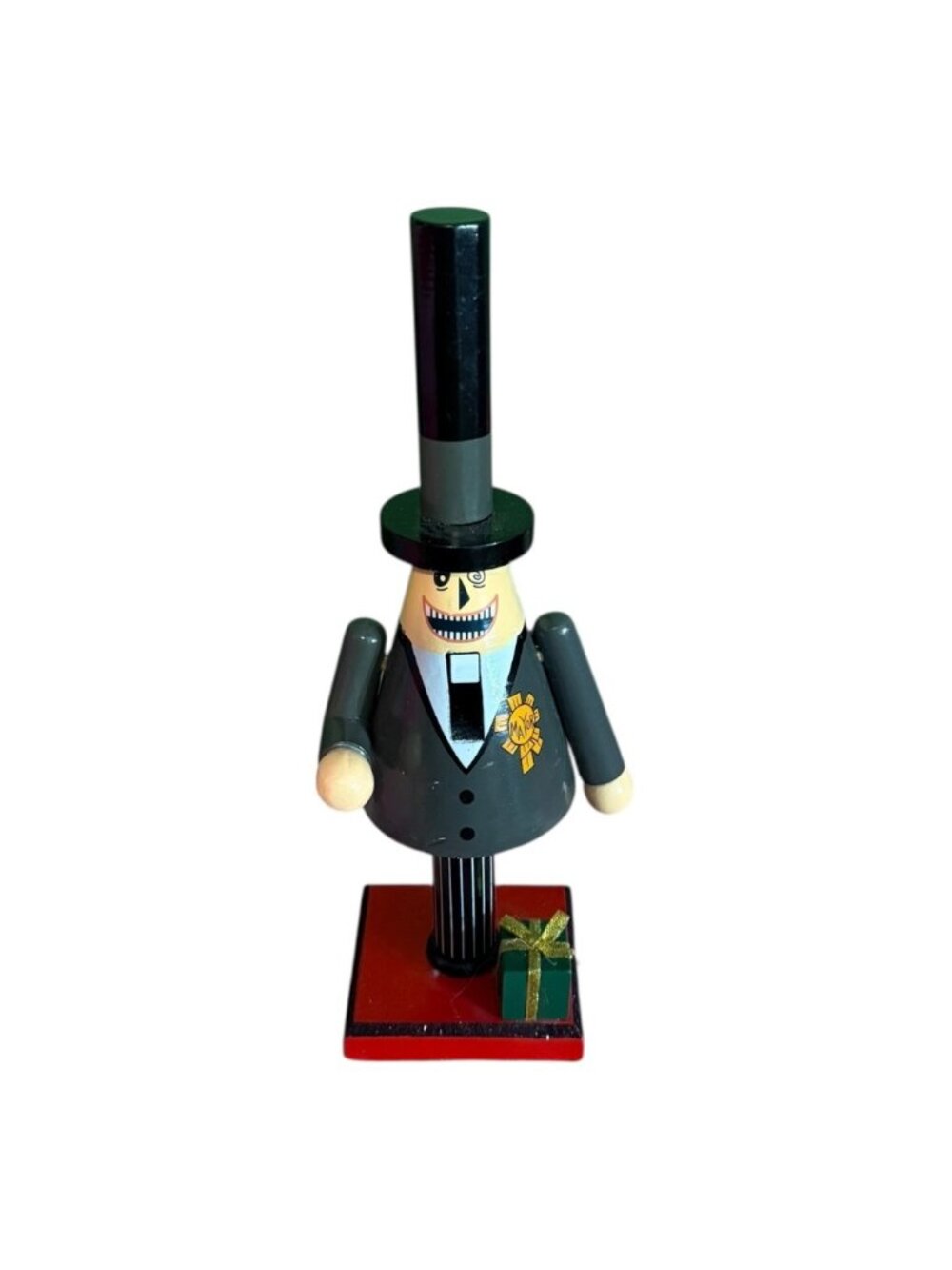 Kurt Adler Wooden Nutcracker – Nightmare Before Christmas Mayor (7”)
